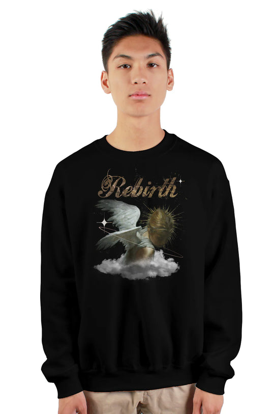 Rebirth Front Heavy Crewneck Sweatshirt